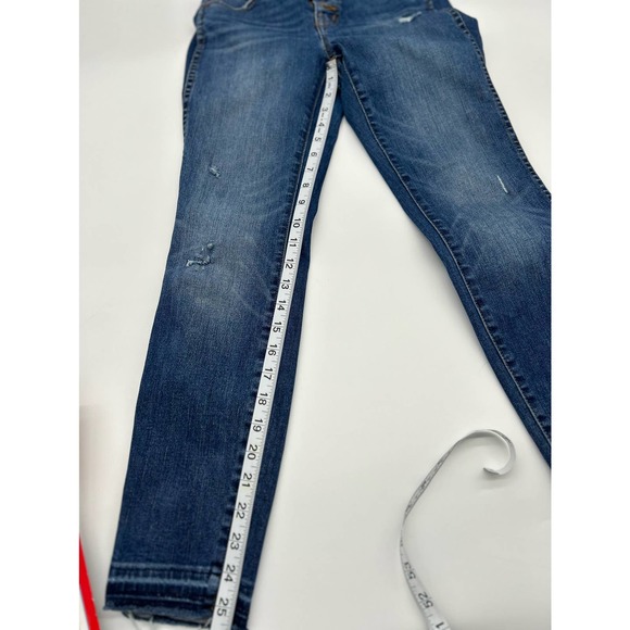 Madewell 10” High Rise Skinny Button Fly Jeans | Size 25 - Picture 16 of 16